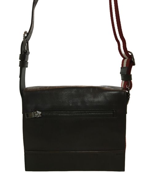BALLY. ショルダーバッグ BALLY】バリー ショルダー ショルダーバッグ カーフ 茶 ユニ
