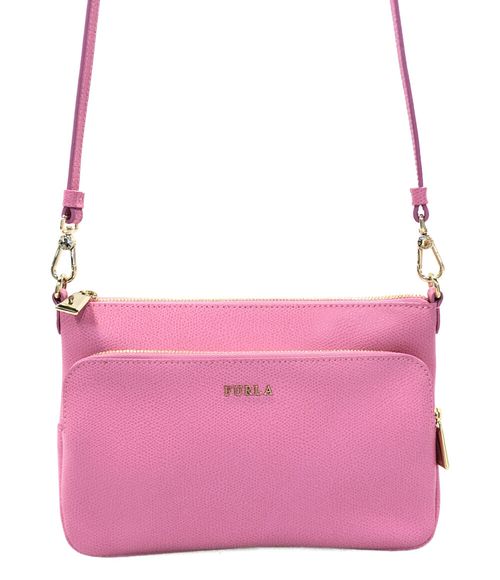 美品】FURLA フルラ ソフィー ショルダーバッグ 2way レザー ピンク 美 