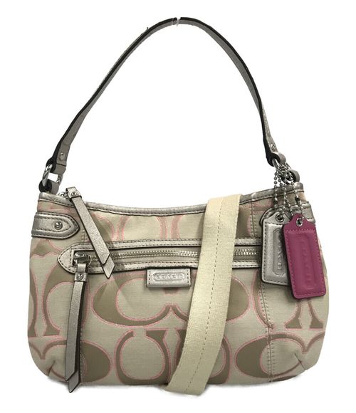 COACH 2way ハンドバッグ ショルダーバッグ 肩掛け 斜め掛け F23946