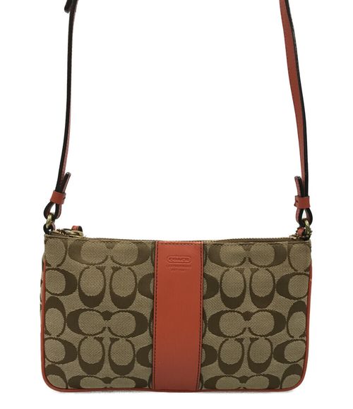 COACH ショルダーバッグ 斜め掛け シグネチャー F12594 レディース