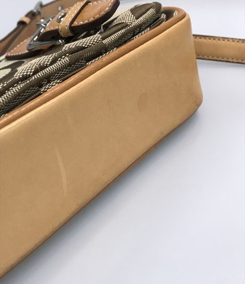 COACH ミニショルダーバッグ 斜め掛け シグネチャー 6844 レディース