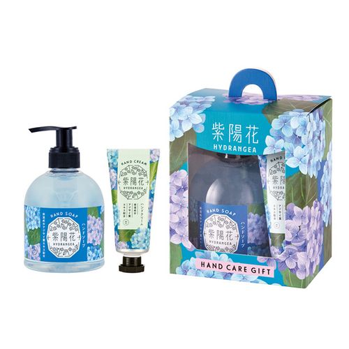 BUYEE公式アカウント 20BAハンドソープ&ハンドクリーム(9箱) 紫陽花 あじさい ハンドケア ギフト ハンドクリーム ハンドソープ