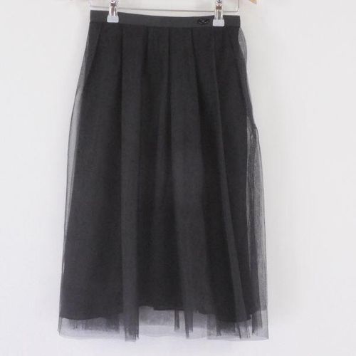 Rene スカート ブラック 美品 Rene ルネ 6834240 チュールスカート  