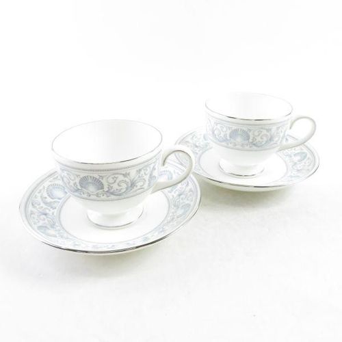 美品  ウェッジウッド Wedgwood ドルフィンホワイト  2点セット