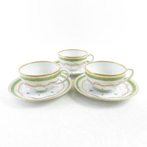 リチャードジノリ 『パルメッテ　エメラルド』　C&S　大皿　ペア リチャードジノリ 『パルメッテ エメラルド』 C&S 大皿 ペア