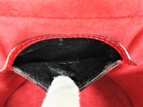 ルイヴィトン カンヌ バニティバッグ M48037 LOUIS VUITTON エピ 赤