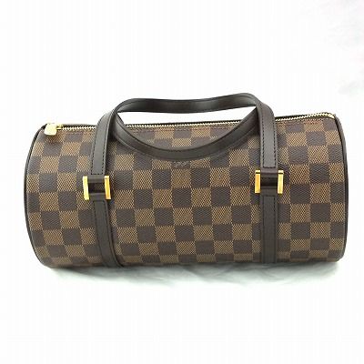 ルイヴィトン パピヨン26 Louis Vuitton ダミエ・エベヌ N51304 【中古