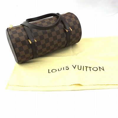 ルイヴィトン パピヨン26 Louis Vuitton ダミエ・エベヌ N51304 【中古