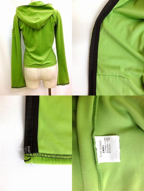 M様　ベロアノア バイ フォクシーニューヨーク レディパーカー ダブルジップ FOXEY NEW YORK フォクシーニューヨーク アニバーサリー ベロア レディ