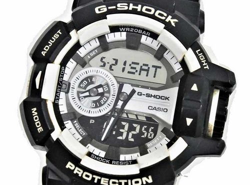 カシオ G-SHOCK 時計 GA-400-1AJF ハイパーカラーズ CASIO Gショック ジーショック クオーツ 5398 メンズ  ブラック【中古】JA-15090 | - Buyee, um serviço de compras por intermediário on-line  | Compre em