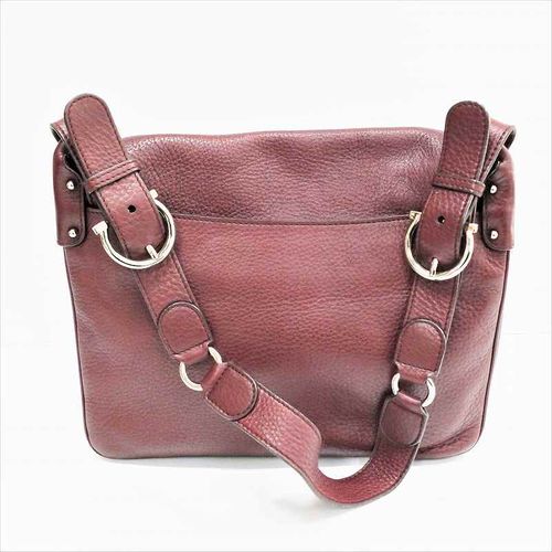 Salvatore Ferragamo レザーショルダーバッグ FERRAGAMO サルヴァトーレ フェラガモ Salvatore Ferragamo バッグ