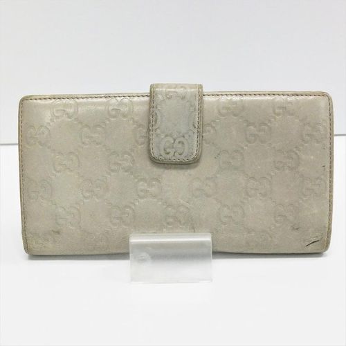 グッチ 財布 Wホック GUCCI GG グッチシマ 長財布 インター