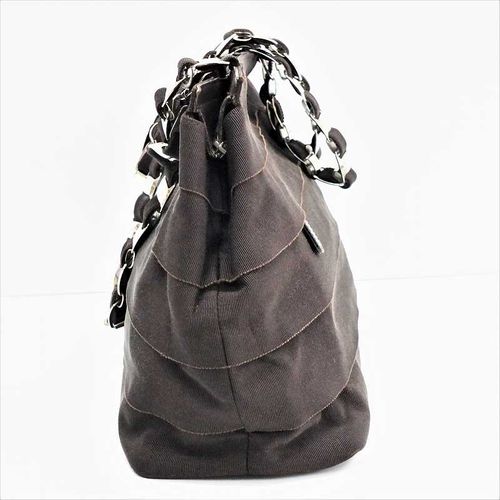 フェラガモ チェーンショルダーバッグ ブラウン Salvatore Ferragamo