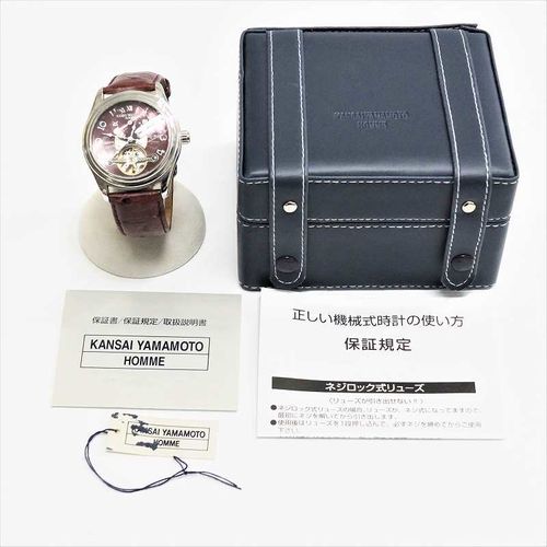 KANSAI YAMAMOTO 時計 カンサイヤマモト 腕時計 メンズ 自動巻き