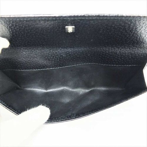 グッチ 長財布 Wホック 035 1408 2150 GUCCI レザー 黒 ブラック グッチ 長財布 Wホック 035 1408 2150 GUCCI レザー 黒 ブラック