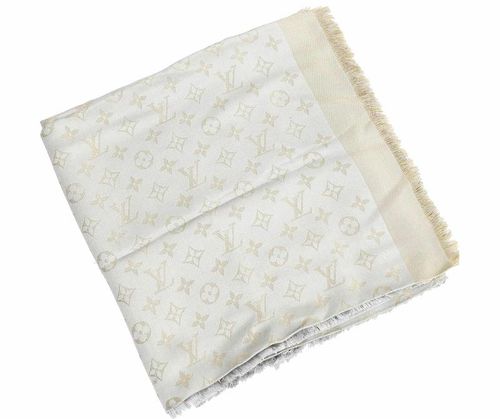 LOUIS VUITTON モノグラム ストール グレー(ウィメンズ LOUIS VUITTON モノグラム ストール グレー(ウィメンズ