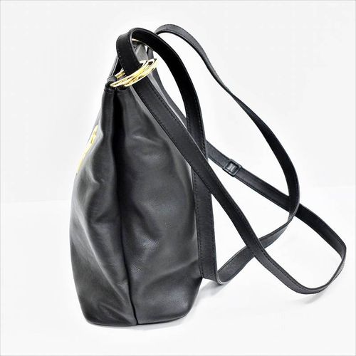 By Paloma Picasso パロマピカソ ショルダーバッグ 黒 ブラック レザー