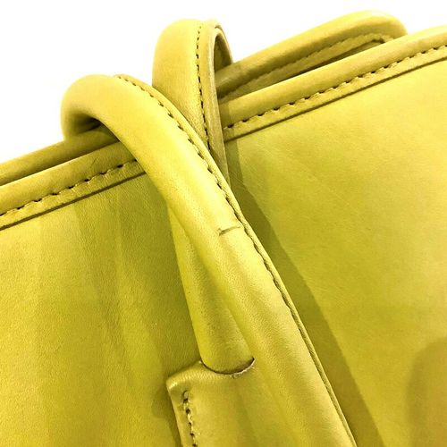 コーチ（COACH）7303 レザー トートバッグ ライムグリーン ユニ