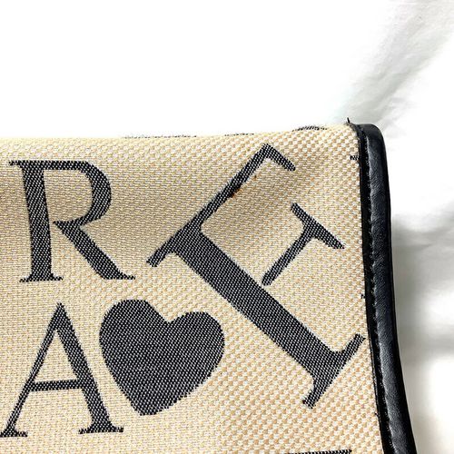 フルラ（FURLA）ロゴ キャンバス トートバッグ ベージュ レディース 