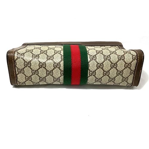 GUCCI GG柄 シェリーライン ヴィンテージ クラッチ セカンドバック グッチ（GUCCI）シェリーラインマジックテープクラッチ セカンドバッグ