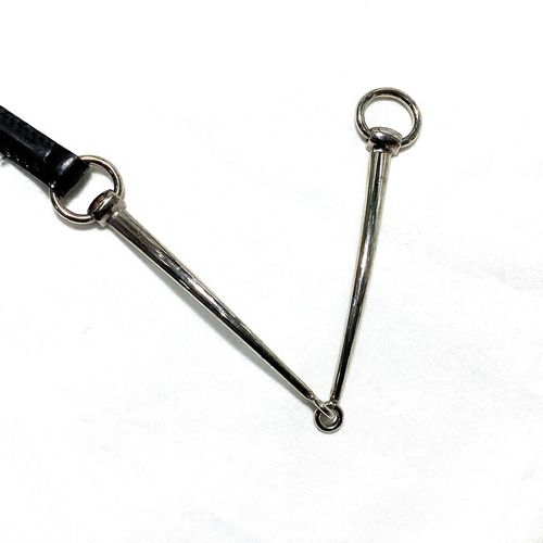 GUCCI 037 1476 1110 5 ホースビット レザー ベルト GUCCI 037 1476 1110 5 ホースビット レザー ベルト