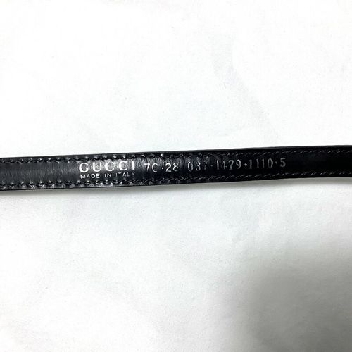 グッチ（GUCCI）ホースビット ベルト ブラック 70・28 037・1479・1110