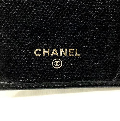 シャネル（CHANEL）ココ（COCO）ボタン2つ折り長財布 A20904