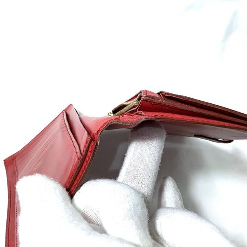 エルメス（HERMES）ソミュールディアンヌ 2つ折り長財布 カデナ