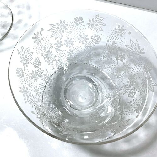 バカラ（Baccarat）オールドバカラ 花柄 エリザベートElisabeth