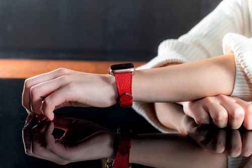 姫路黒桟革 AppleWatch 高級レザーバンド 41mm | HIMEJI KUROZAN