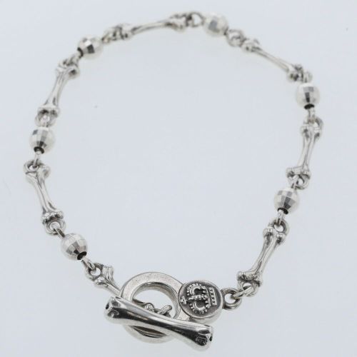 Justin Davis CROSS BONES ブレスレット（人気ショップ SILVER