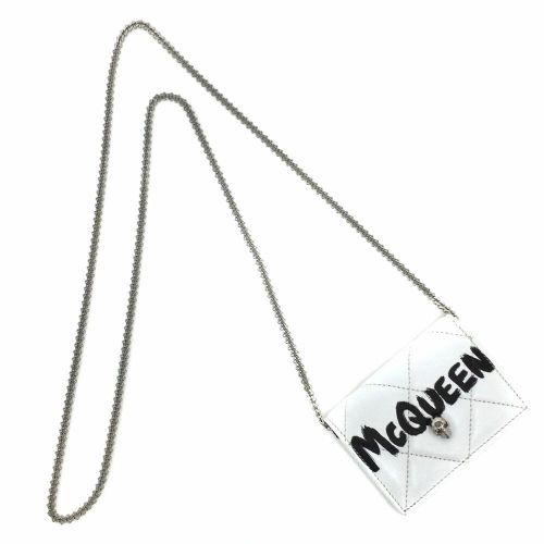 大特価！アレキサンダーマックイーン カードケース スカル ロゴ ロング