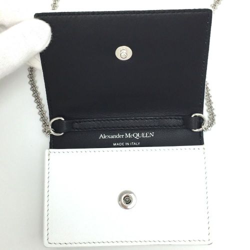 大特価！アレキサンダーマックイーン カードケース スカル ロゴ ロング