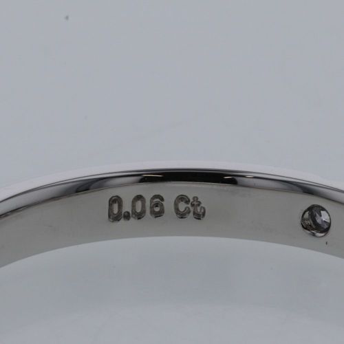 ミキモト リング 指輪 3P 0.06ct プラチナPT950 ダイヤモンド 10
