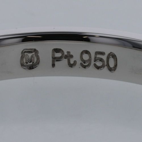 ミキモト リング 指輪 3P 0.06ct プラチナPT950 ダイヤモンド 10号 ...