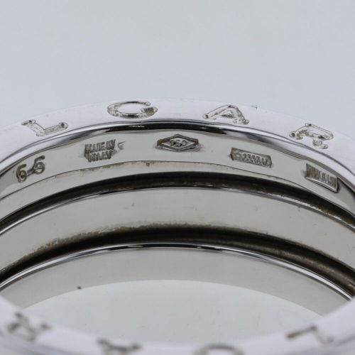 BVLGARI（ブルガリ）ビーゼロワン リング15号K18 ホワイトゴールド