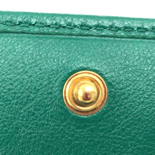 グッチ 三つ折り財布 バンブー付き ミディアム 658633 レザー グッチ 三つ折り財布 バンブー付き ミディアム 658633 レザー
