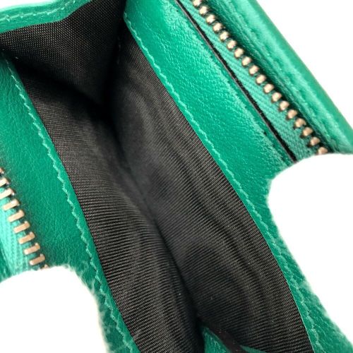 グッチ 三つ折り財布 バンブー付き ミディアム 658633 レザー グッチ 三つ折り財布 バンブー付き ミディアム 658633 レザー