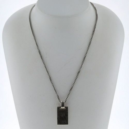 グッチ ネックレス グッチゴースト ペンダント シルバー925 グッチ ネックレス グッチゴースト ペンダント シルバー925