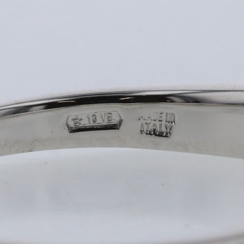 E2825 ブルガリ 7号 PT950 プラチナ 7P ダイヤ コロナリング指輪 E2825 ブルガリ 7号 PT950 プラチナ 7P ダイヤ コロナリング指輪