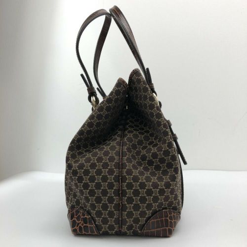 【極美品】セリーヌ トートバッグ マカダム クロコ型押し キャンバス アイボリー 楽天市場】【バッグ】CELINE セリーヌ マカダム柄 CC柄