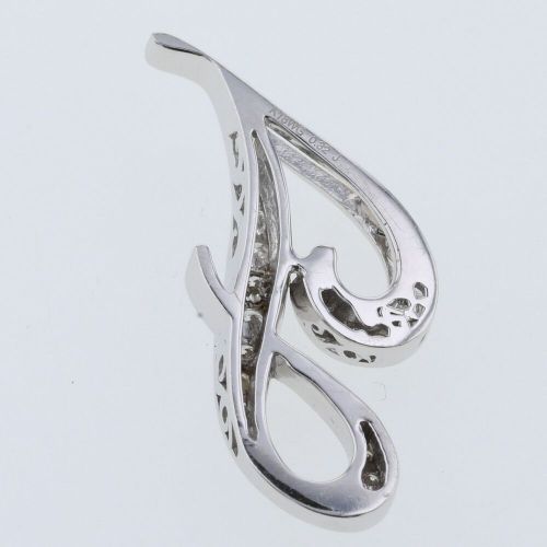 ダイヤモンド0.32ct 　K18WG  イニシャルＡ  トップ ダイヤモンド0.32ct K18WG イニシャルA トップ
