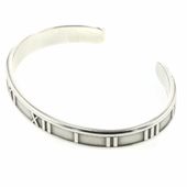 【極美品】ティファニー フック&アイ バングル ラブノット シルバー ゴールド Tiffany & Co. - ティファニー ブレスレット ラブノット フック