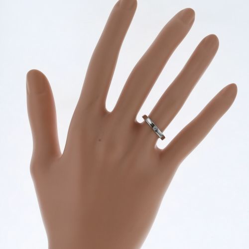 BVLGARI #51 マリー ミー1Pダイヤリング Pt950 プラチナ BVLGARI BVLGARI/ ブルガリ マリーミー ダイヤリング Pt950 #50