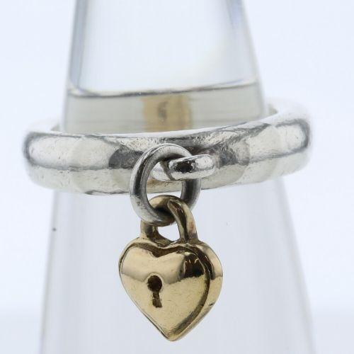 ティファニー　ハニー　チャーム リターン トゥ ティファニー™ パデッド バッグ チャーム シルバー