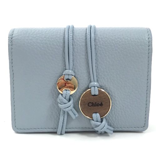 クロエ 二つ折り財布 malou スモールウォレット カーフレザー ブルー レディース Chloe 【中古】 K30127283 | 蔵屋 -  Buyee 通販購入サポートサービス | 蔵屋でお買い物