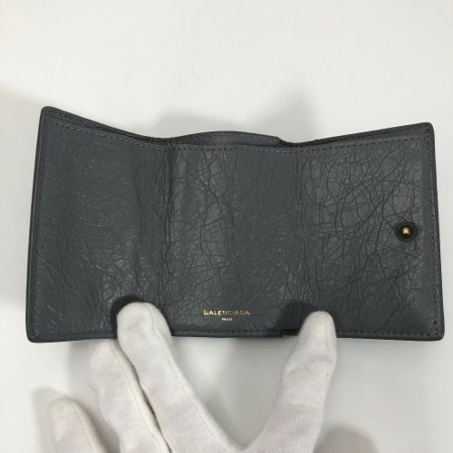 バレンシアガ 三つ折り財布 ペーパーミニ ミニウォレット