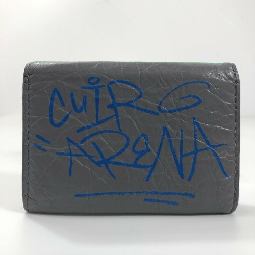 バレンシアガ 三つ折り財布 ペーパーミニ ミニウォレット