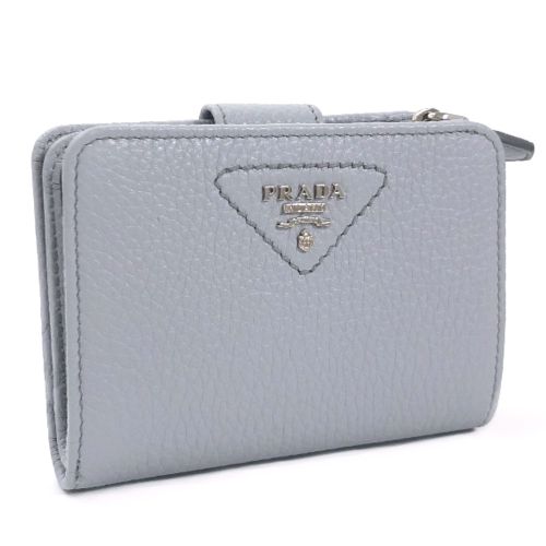 プラダ 二つ折り財布 ヴィッテロダイノ レザー 1ML018 コーンフラワーブルー レディース PRADA 【中古】 K30217633 |  KURAYA - Buyee, an Online Proxy Shopping Service | Shop at KURAYA