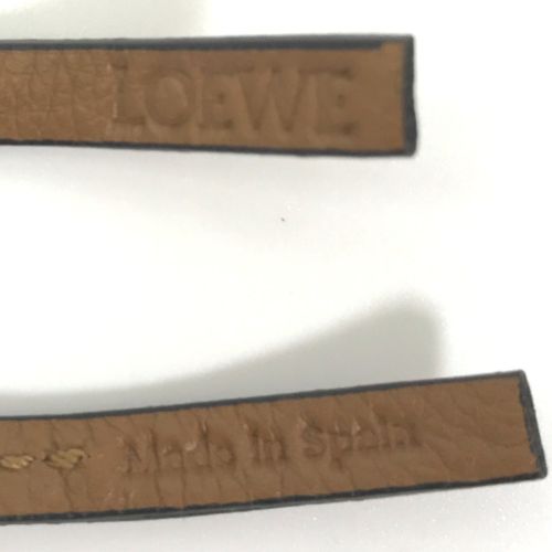 ロエベ チャーム グレープ バッグチャーム カーフレザー フエルト